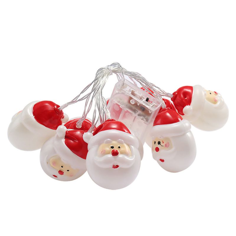 Battery Powered LED Santa Claus Light String 1.5M/3M/4.5M