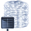 Solar Powered LED Light String Silver Wire 5/10M 8 Modes