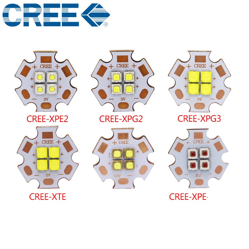 18W CREE XPG 2 Generation High Power LED Diode Copper PCB Emitter Warm Neutral White