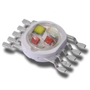 5W High Power Imitation Lumen RGBWY Led Ten Feet