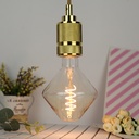 4W E27 Gyroscope shaped LED Edison Bulb AC220-240V Home Light LED Filament Light Bulb