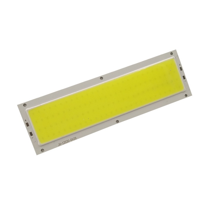 20W LED COB Light Module 120*36mm DC 12V 1.6mA Warm/ Natural White Blue