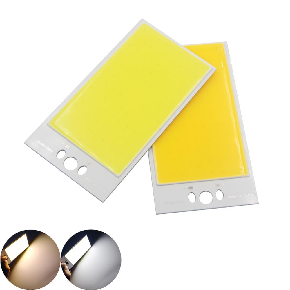 30W LED COB Light Module 120*65mm DC 12V 2500mA Warm White/ White 