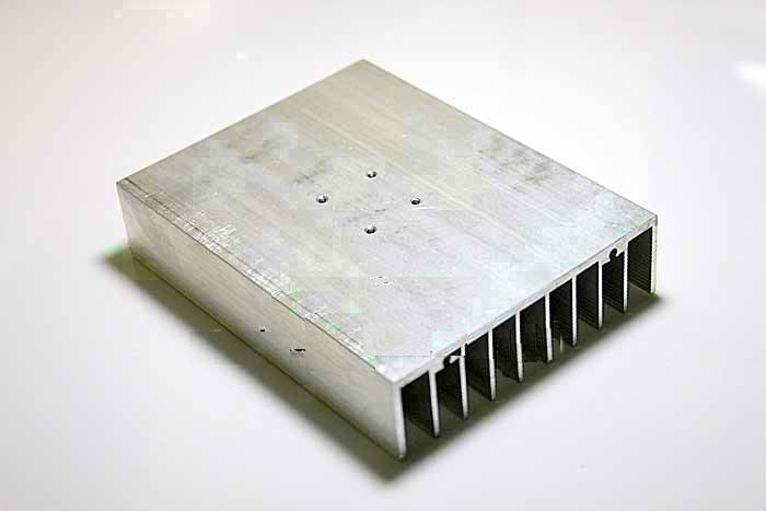 100*76*21mm Aluminum Heatsink Grayish for 10W Power LED