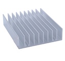 100*76*22.5mm Rectangular Aluminum Heatsink