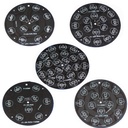 142mm 9W/12W/24W RGB Common Anode Aluminum Base Plate Black PCB Board