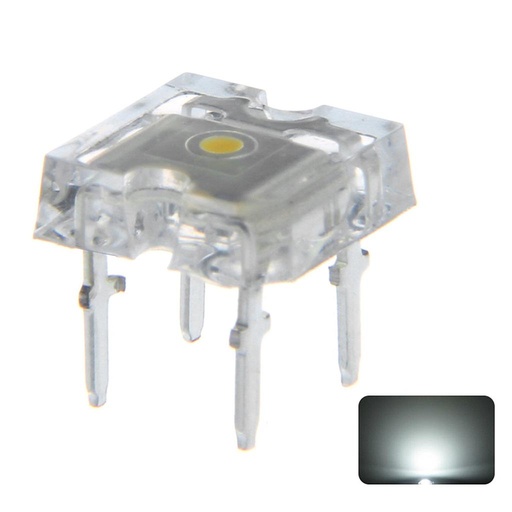 Flat Piranha LED Diode Lights Emitting White/Red/Green/ Blue/Yellow lot(100 pcs)