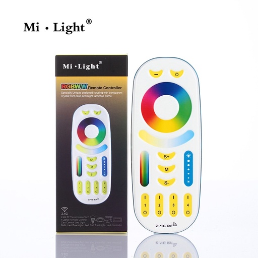 Milight FUT092 RGB+CCT Remote Controller 2 in 1 Full Touch 4-Zone Group Control for Mil.ight LED Bulb Series