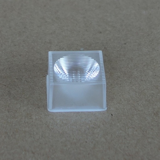 21mm LED Lens Waterproof Flat Strip Lens 8*60 /6*75 Degree For SMD 3535/3030 LED 