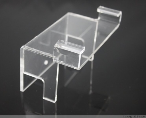 Acrylic Bracket/Stand/Holder for Double Row Groove Cast Heatsink Reflector 1 Pair