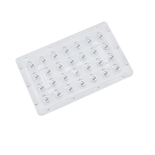 152x96mm LED Module Lens 30pcs LEDs 145-65° For SMD 5050